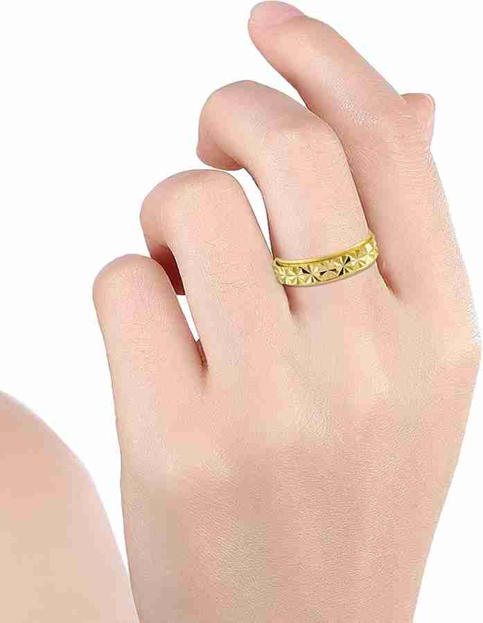 Shopping Dust Stainless Steel Gold Plated Ring Price in India Buy Shopping Dust Stainless Steel Gold Plated Ring Online at Best Prices in India Flipkart
