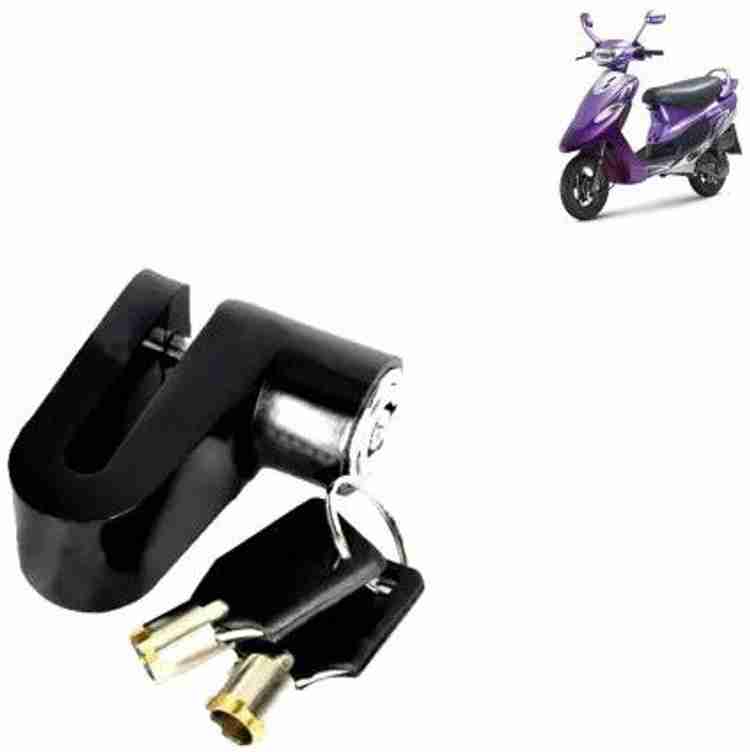 Tvs scooty pep clearance lock set price