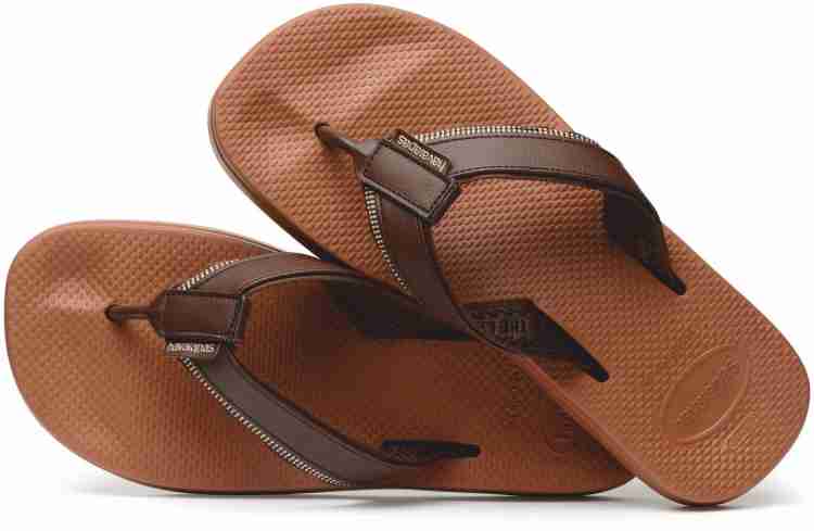 Brown havaianas 2025 flip flops mens