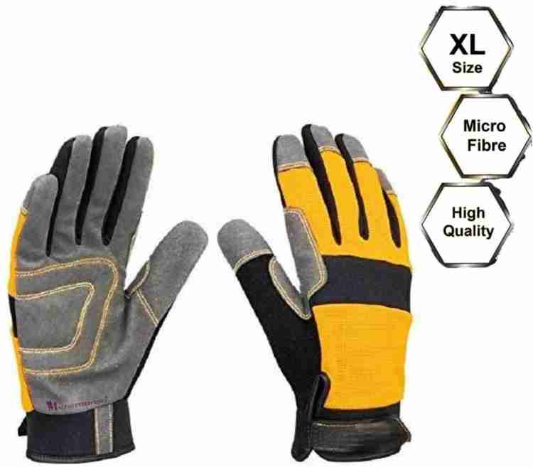Orange mechanic gloves hot sale