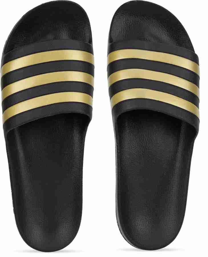 Adilette aqua 2025 slides gold