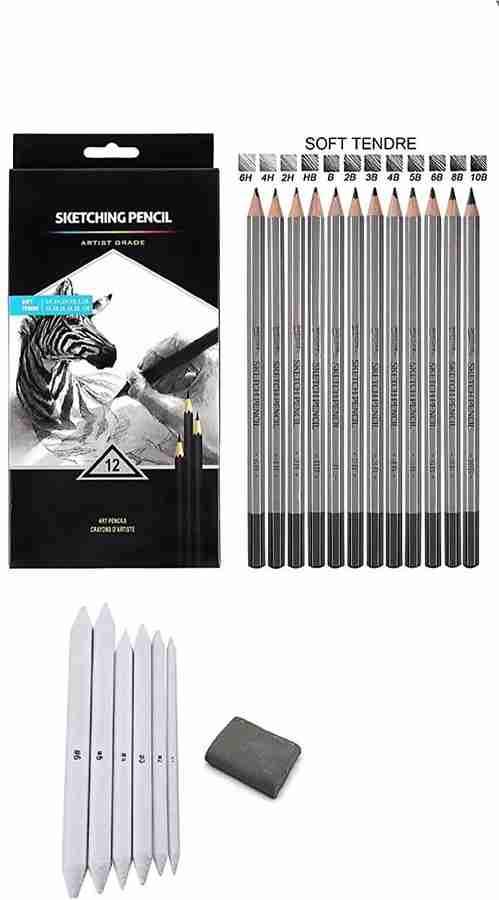 Graphite art pencils on sale