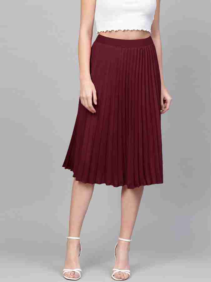 Pleated skirt flipkart shop