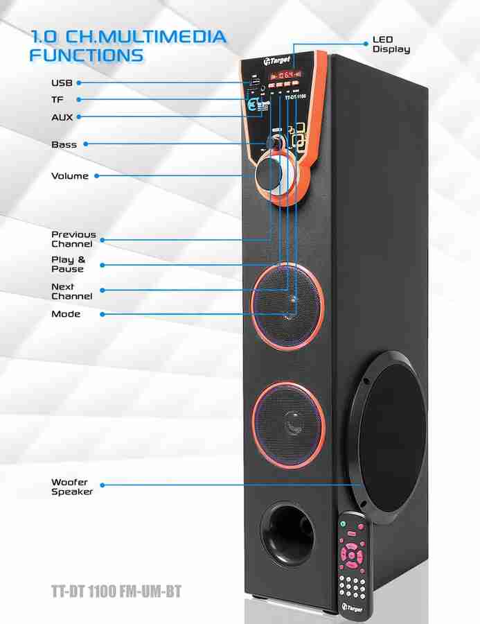 Tower on sale speaker target