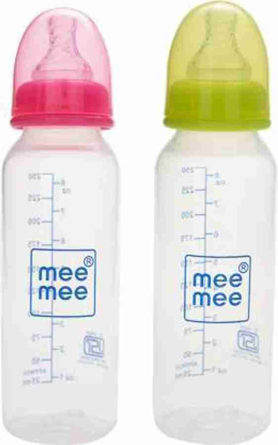 MeeMee PREMIUM BABY FEEDING BOTTLE PINK GREEN 250mlx2 500ml 250