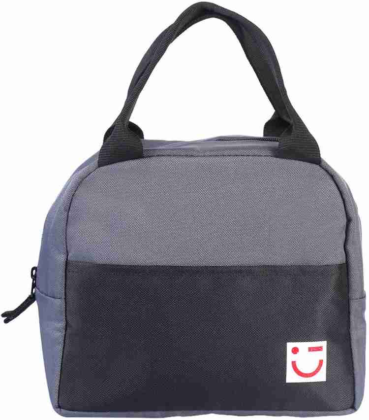 Flipkart MINISO Solid Color Lunch Bag Grey Waterproof Lunch Bag Lunch Bag