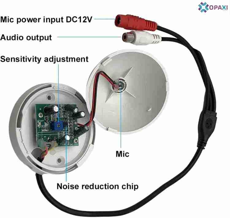 External microphone hotsell for ip camera