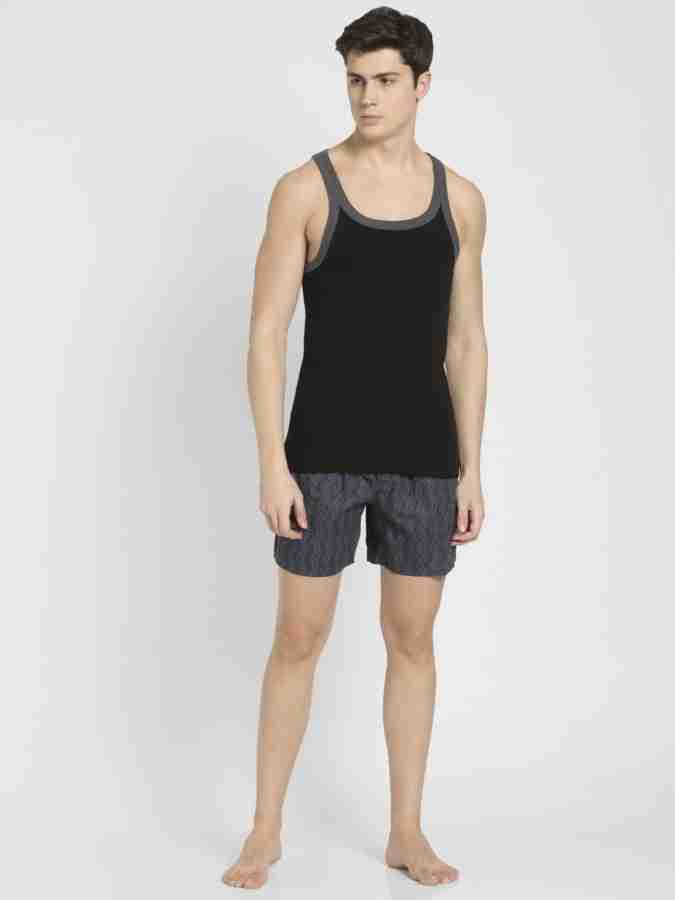 JOCKEY Men Vest - Buy Black & Red Bias JOCKEY Men Vest Online at Best  Prices in India