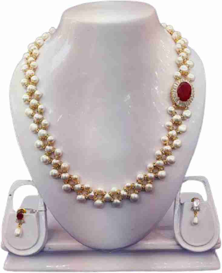 Pearl set in flipkart new arrivals