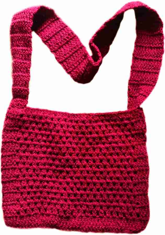 woolen sling bags