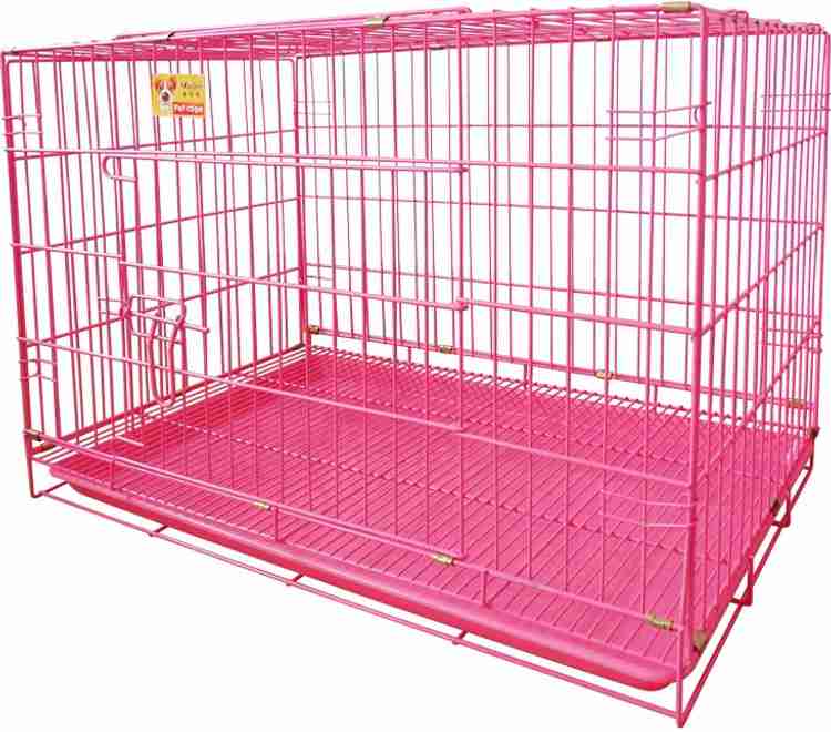 Pink cage for best sale dogs