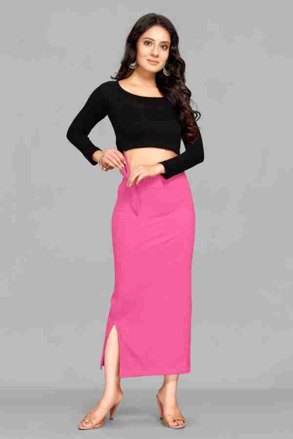 INFINI SHAPE Solid saree shapewear Lycra Blend Petticoat Price in India -  Buy INFINI SHAPE Solid saree shapewear Lycra Blend Petticoat online at