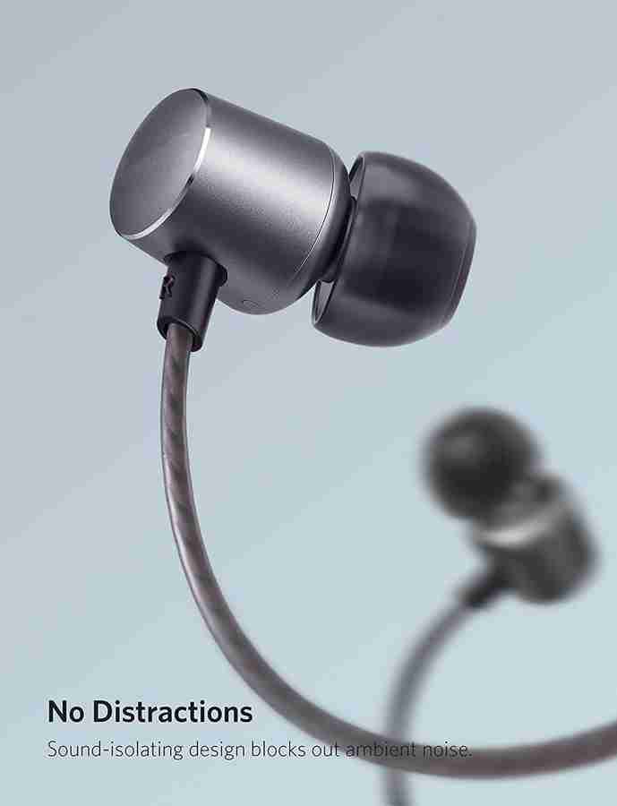 Soundcore Anker SoundBuds Verve Earphones With Microphone Wired