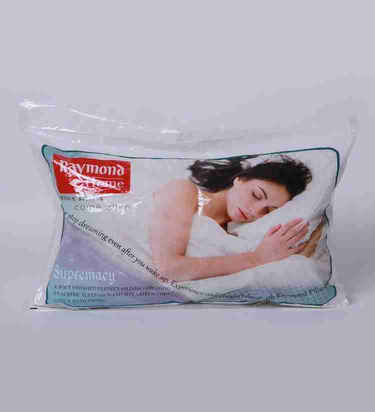 Raymond Home Microfibre Stripes Sleeping Pillow Pack of 1 Buy