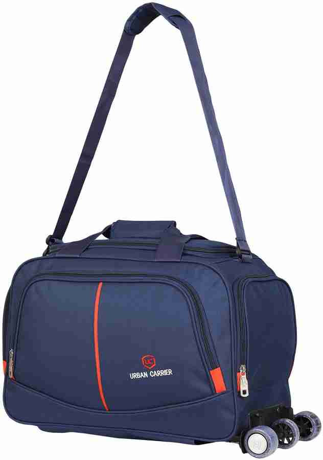 urban carrier Expandable Medium Check In Luggage Bag Travel Trolley Bag For men Women Travel Bags Duffles Duffle Travel Bags Duffel With Wheels Strolley UC NAVYB Price in India