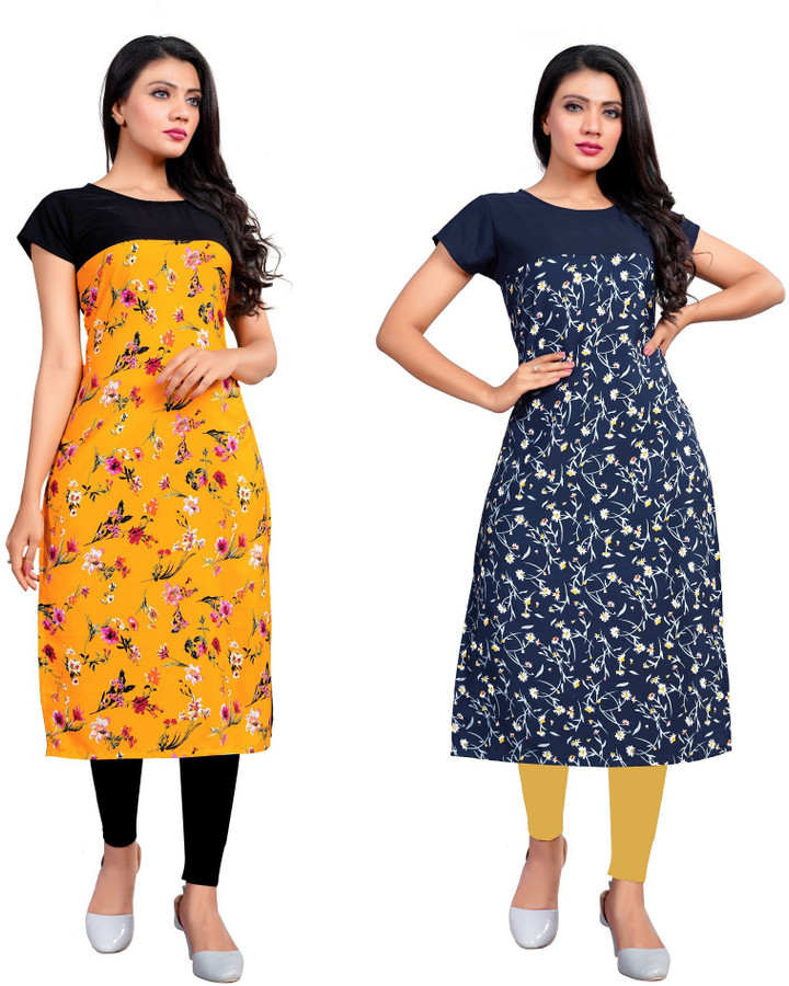 floral kurti flipkart