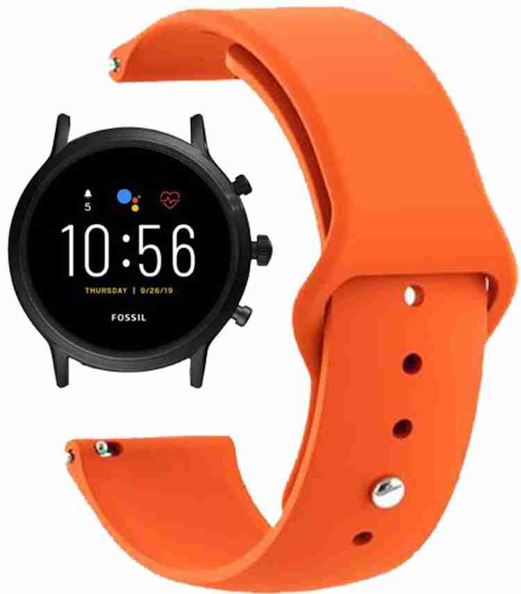 Appysun Fossil Gen 5 Orange Strap Smart Watch Strap Price in India Buy Appysun Fossil Gen 5 Orange Strap Smart Watch Strap online at Flipkart