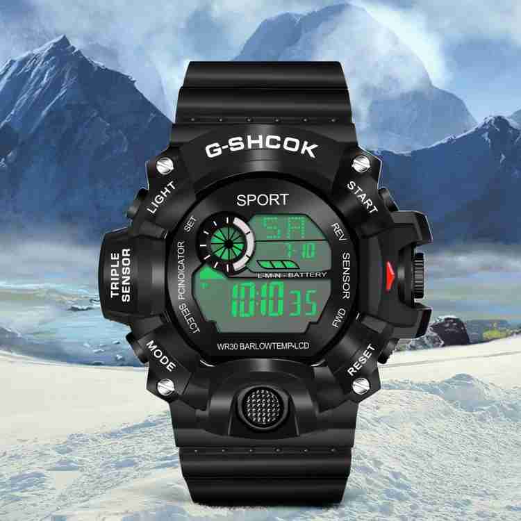 Sport watch shock resistant sales