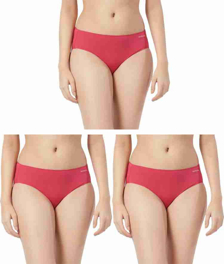 FRUIT OF THE LOOM Women Bikini Red Panty - Buy FRUIT OF THE LOOM Women  Bikini Red Panty Online at Best Prices in India
