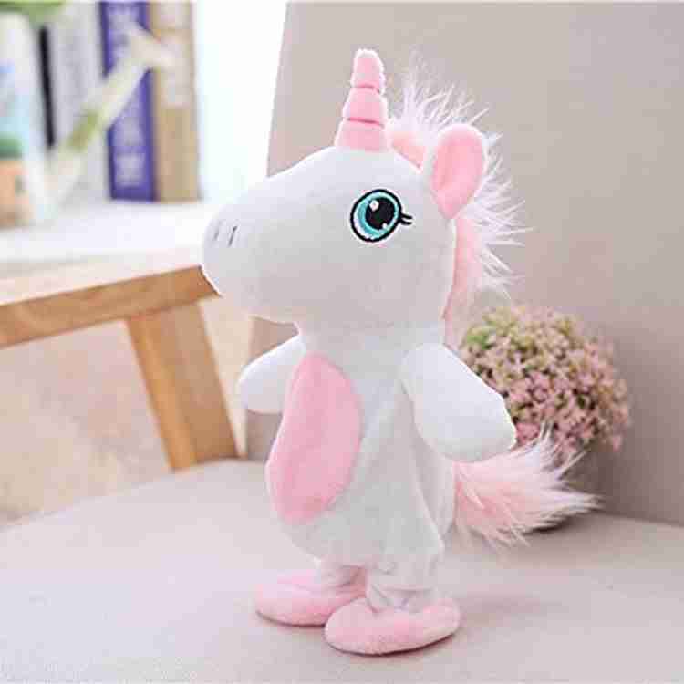 Amaflip Pro Talking Unicorn Repeat What You Say Toy Walking