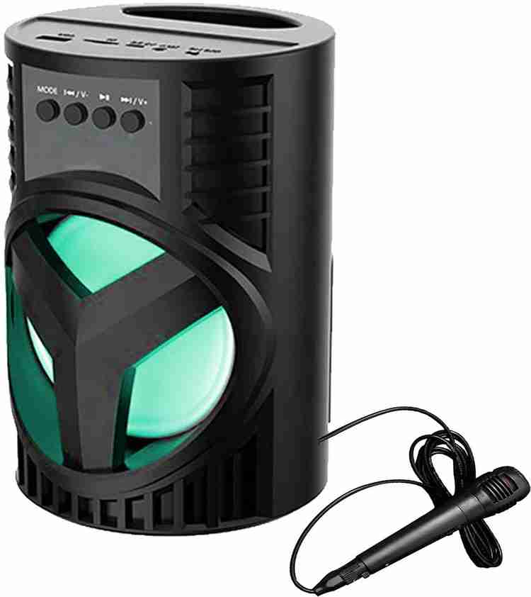 Speaker with 2025 lights on top