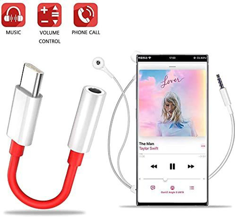 One Plus Oneplus Nord Mm Jack Adapter Oneplus Nord Wired Earphones