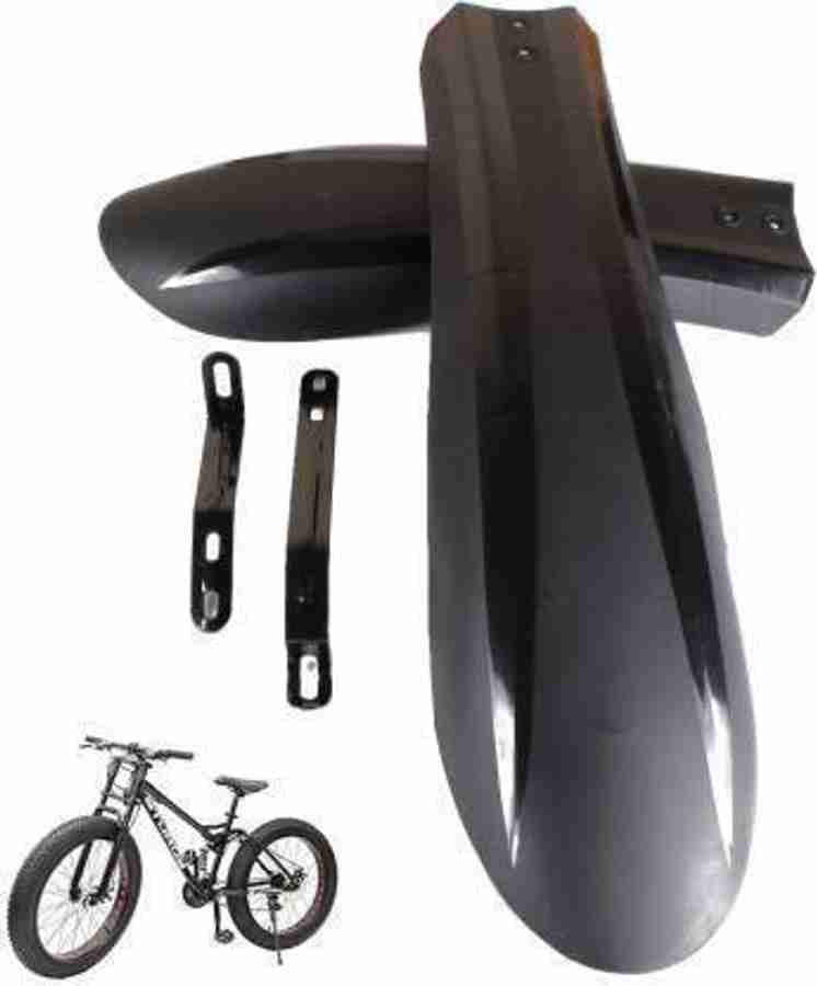 Mudguard for fat tyre cycle clearance