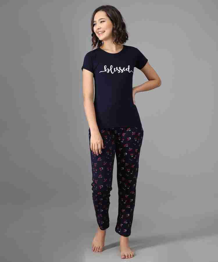 Womens dark online pyjamas