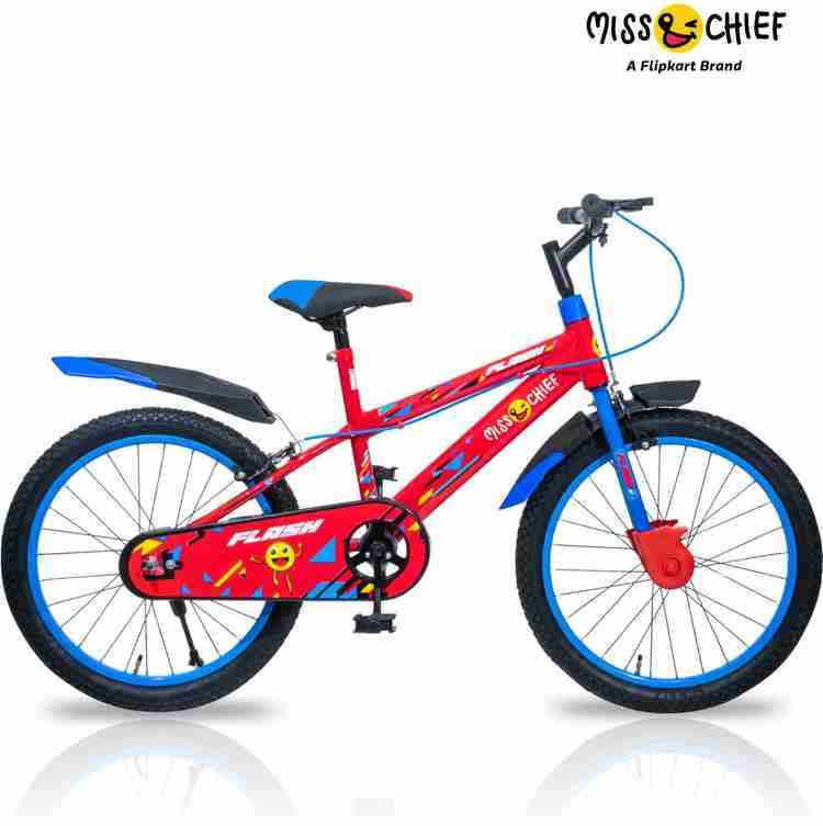 Miss Chief Flash Stylish Durable 85 Kids Bicycle for Boys Girls Age 7 to 10 Years 20 T BMX Cycle Price in India Buy Miss Chief Flash
