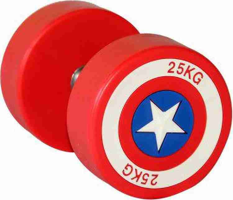 Captain america dumbbell discount set