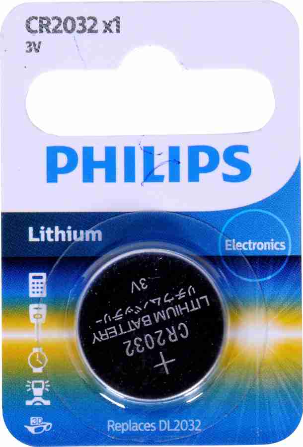 Philips lithium online 3v cr2032