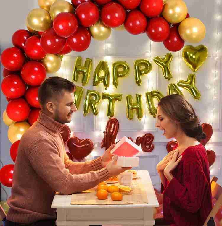 Birthday decoration top for wife