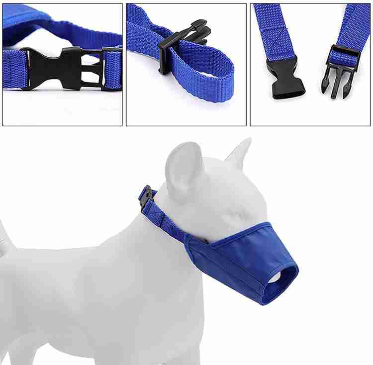 Hachiko Dog Mouth Muzzle Adjustable Padded For Extra Comfort Dog
