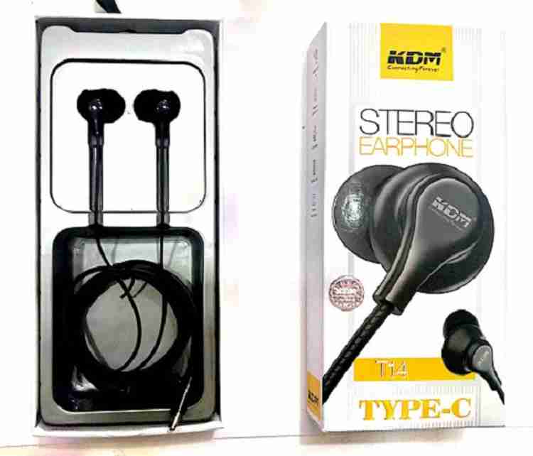 Kdm type c earphones outlet