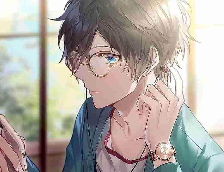 Anime guy glasses hot sale