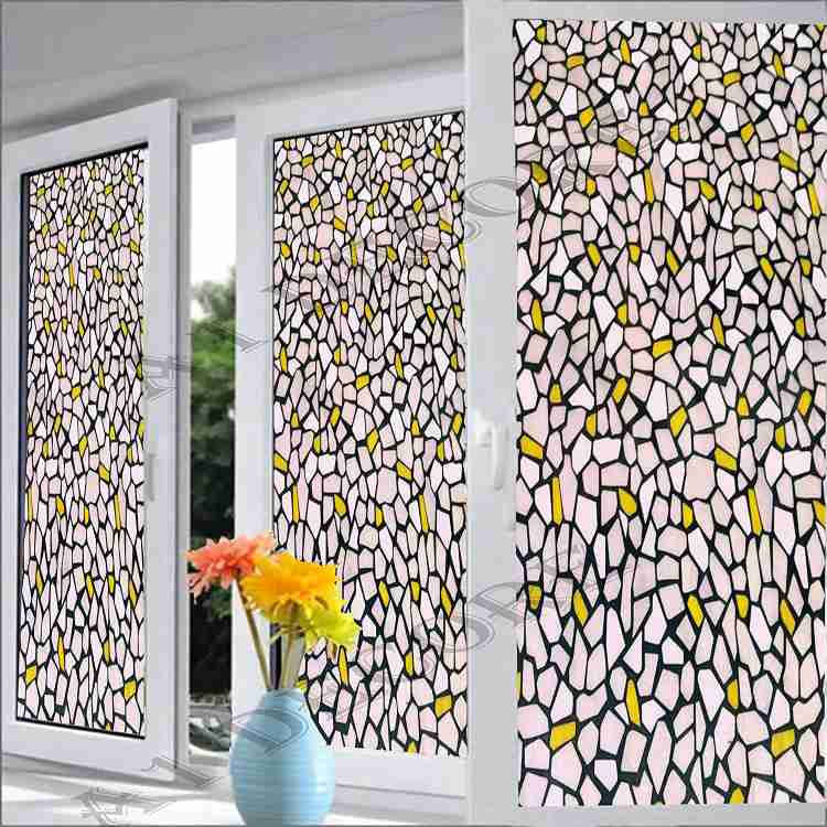Glass sales window sticker