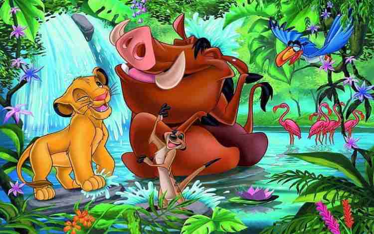 Timon  und Pumbaa Hintergrundbilder