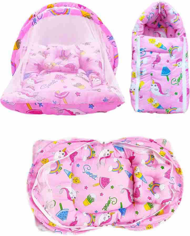 Baby sleeping bag sale with mosquito net