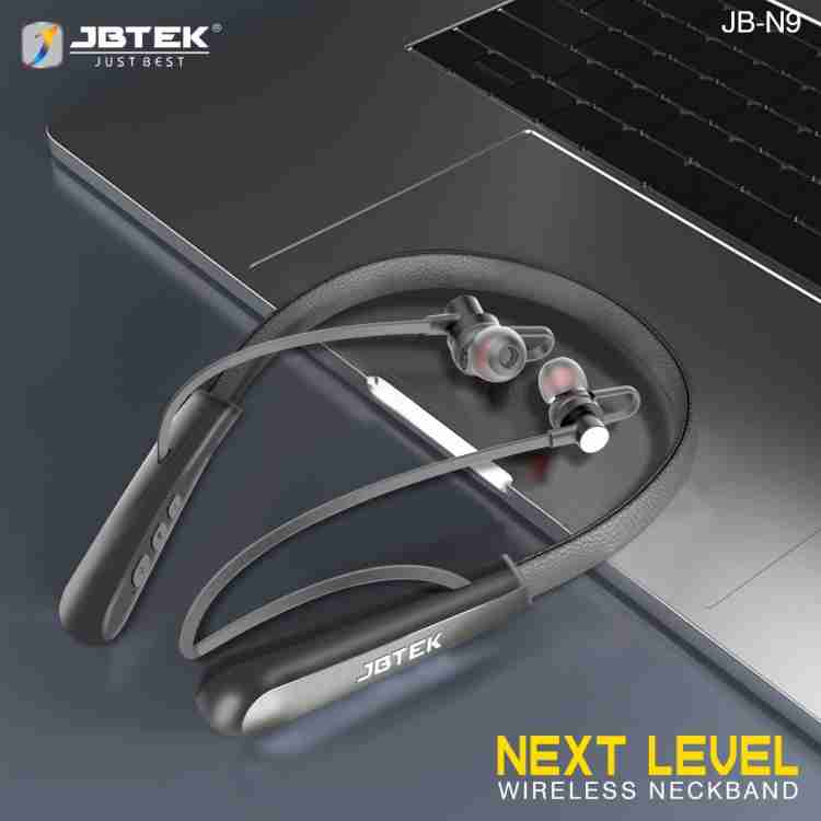 JBTEK N9 Wireless Neckband Headphones In The Ear Multicolour