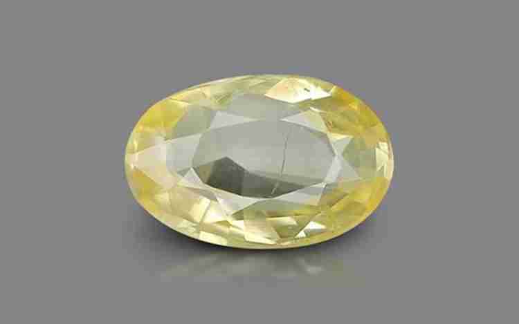Creative Terry Yellow Sapphire Gemstone carat 8.25 Pukhraj