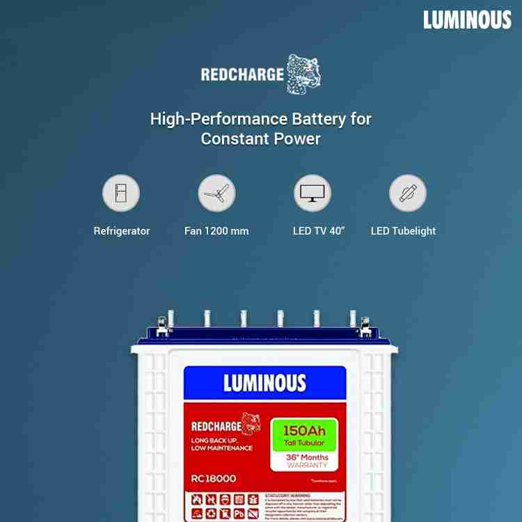 Luminous red store charge rc 18000