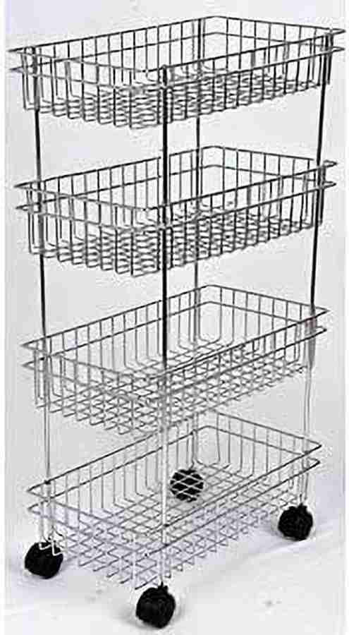 Steel vegetable rack new arrivals