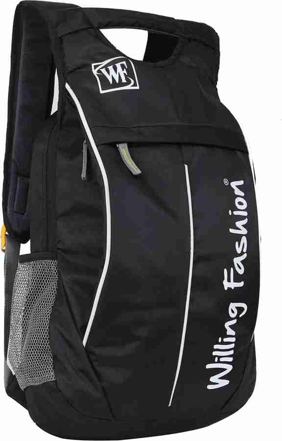 WILLING FASHION Stylish tuff quality school college bag boy girl 35 L Laptop Backpack Black Price in India Flipkart