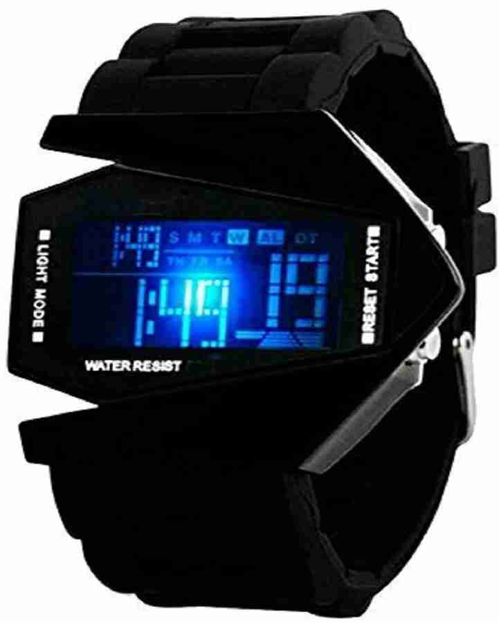 zms marketing Rocket Shape Digital Watch For Men Buy zms marketing Rocket Shape Digital Watch For Men Black Dial Sport Digital Watch Online at Best Prices in India Flipkart
