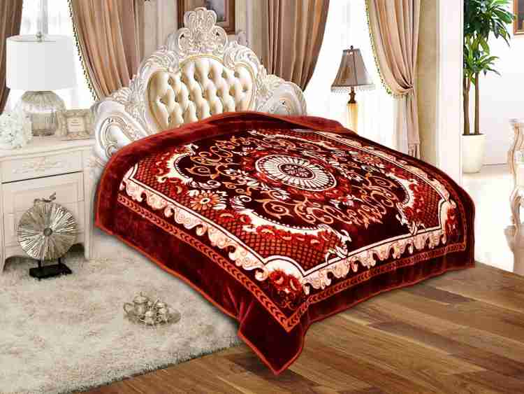 Signature mink blanket double bed price sale