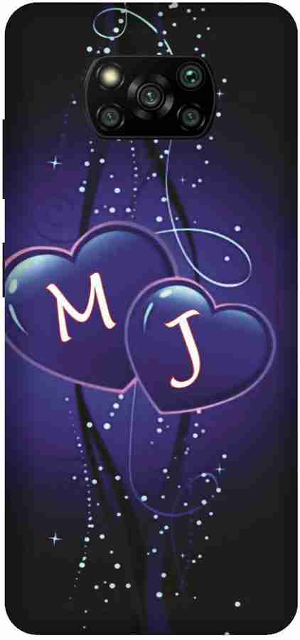 ZePBooM Back Cover for Poco X3, M Love J, M Love, J Love, MJ