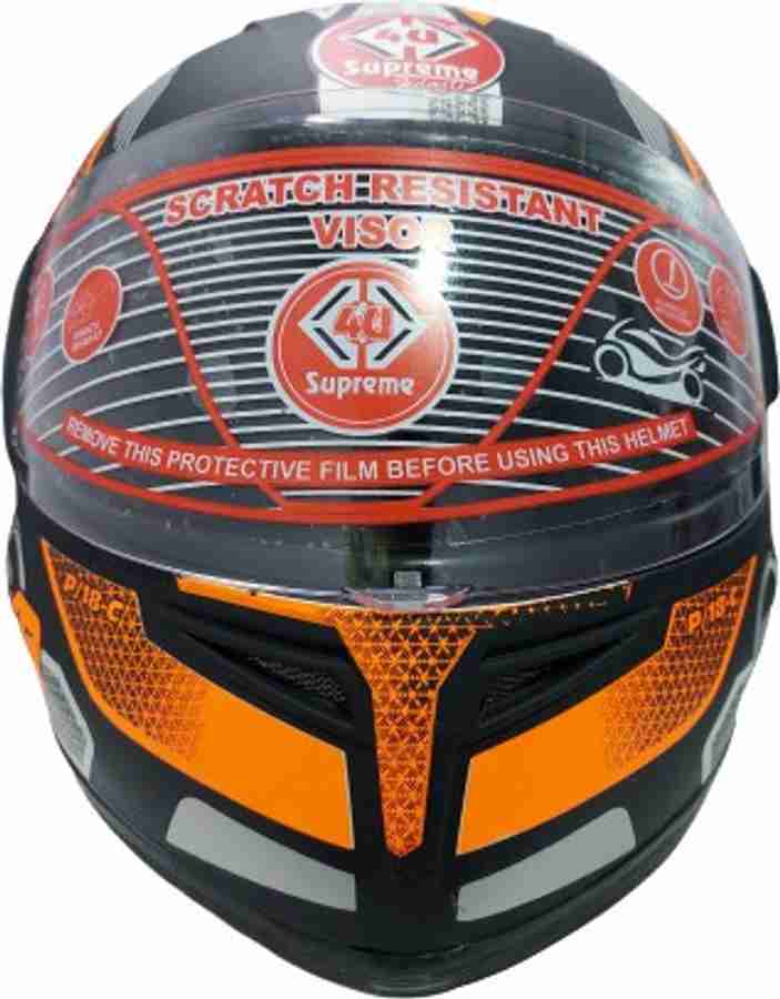 4U SUPREME ZX9 PRO DX FULL FACE HELMET SPORT BIKE HELMET Motorbike