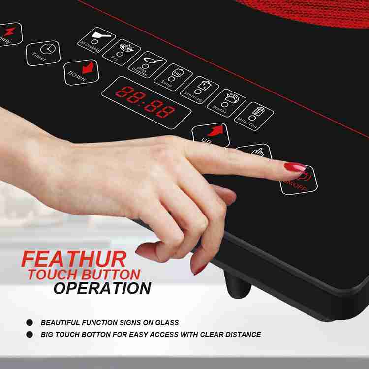 Baltra Feel Pro Infrared Induction Cooktop Touch Panel 2000 Watt