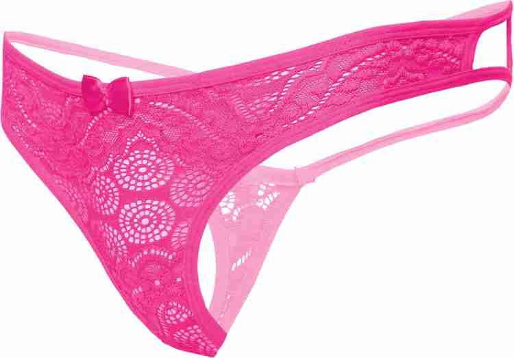Gopalvilla Women Thong Pink Panty - Buy Gopalvilla Women Thong