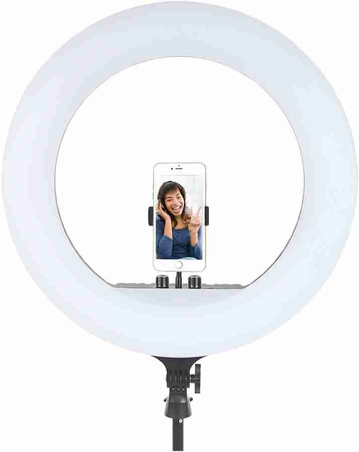 Alchiko Premium HQ 18 Inch LED Ring Light Compatible With All